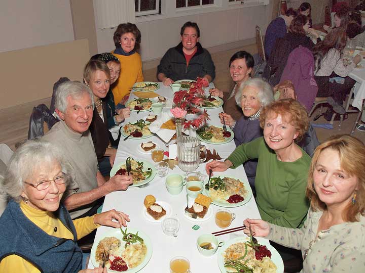 Thanksgiving Theme Dinner, 2010